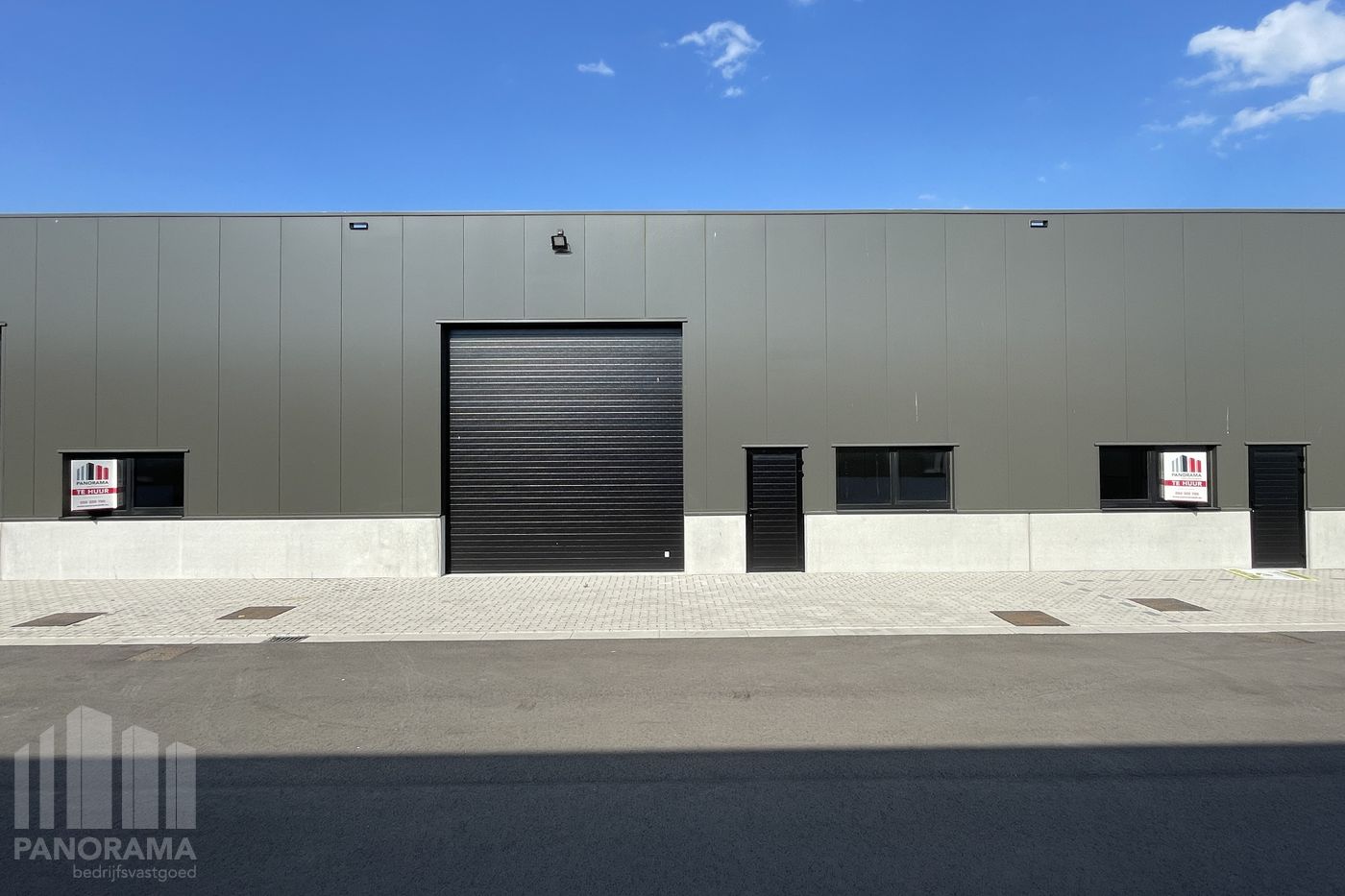 Nieuwbouw KMO-unit van 169 m² langs Deinsesteenweg te huur - foto 1