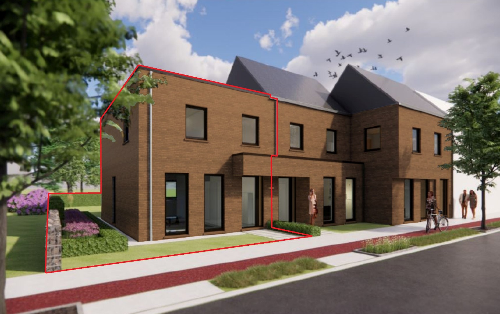 Nieuwbouwwoning te Eine. - foto 1