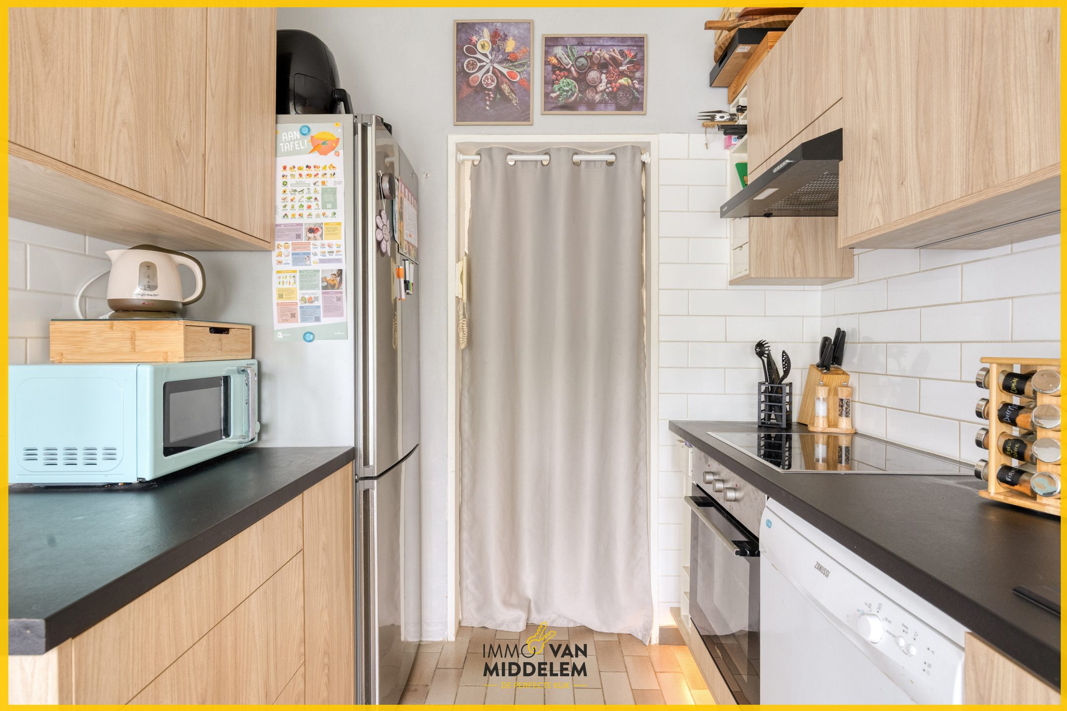GELIJKVLOERS APPARTEMENT MET 2 KAMERS, TUIN EN GARAGE - foto 5