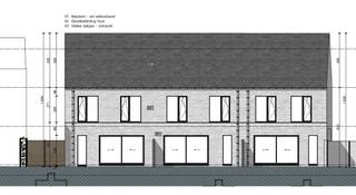 Deze projectgrond heeft een straatbreedte van 24 meter, achteraan 31,85 m en dit met een diepte van 31,73m. Hier heeft u de mogelijkheid om na afbraak van de bestaande bebouwing 3 eengezinswoningen te bouwen. 2 gesloten en 1 half open bebouwing. De bestaande bouwplannen zijn reeds afgestemd met stedenbouw maar zijn nog niet ingediend. Deze projectgrond is de ideale locatie voor een ontwikkelaar of investeerder om aan jonge gezinnen te verkopen of te verhuren.<br />In deze 3 nog te bouwen woningen is telkens het volgende reeds voorzien: inkom, apart toilet, inpandige ruime garage, open keuken, leefruimte, tuin / terras. Op de eerste verdieping: nachthal met lichtinval, apart toilet, badkamer, 3 slaapkamers, 2<sup>de</sup> vaste trap naar de zolderruimte en of waar je de  4<sup>de</sup> of zelfs een 5<sup>de</sup> slaapkamer kan maken. Interesse? Neem gerust contact op via 052/41.41.94 voor meer informatie en/of de plannen.<br />Doorverkoop mogelijk aan 6% BTW. <br />Referentie: 5321