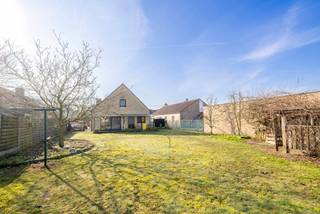 <p>Welkom in deze <strong>uitzonderlijk energiezuinige</strong> en verrassend ruime woning in Balen, gelegen op een <strong>mooi perceel van 769 m²</strong> en bovendien <strong>dicht bij recreatiedomein De Keiheuvel</strong>— ideaal voor wie graag woont in het groen en toch vlot alles bereikt.</p>
<p><u>Indeling</u>:</p>
<p>Bij het betreden van de woning kom je binnen in een nette <strong>inkomhal met gastentoilet</strong>. De woning verrast meteen met een <strong>zeer ruime, lichtrijke leefruimte</strong>, waar grote raampartijen zorgen voor een aangename open sfeer en een mooi contact met de tuin.</p>
<p>Aansluitend bevindt zich de <strong>volledig uitgeruste eetkeuken</strong>, met <strong>zicht op de tuin</strong> — een heerlijke plek om te koken en samen te genieten. De keuken werd <strong>recent vernieuwd</strong>, net zoals de badkamer, wat zorgt voor een instapklare uitstraling.</p>
<p>Op het gelijkvloers vind je daarnaast nog een praktische <strong>wasplaats/berging</strong>, evenals de <strong>inpandige garage</strong>.</p>
<p><u>Extra troef</u>: de woning beschikt op het gelijkvloers ook over <strong>2 slaapkamers</strong>, wat haar bijzonder interessant maakt voor wie <strong>gelijkvloers wil wonen</strong>, een <strong>praktijkruimte</strong> zoekt of gewoon extra kamers wenst.</p>
<p>Op de bovenverdieping bevinden zich nog <strong>3 slaapkamers</strong>, waarvan <strong>2 zeer ruime</strong>, én een <strong>polyvalente ruimte</strong> die perfect kan dienen als <strong>speelkamer, hobbyruimte, bureau</strong> of extra tv-kamer. In totaal zijn er dus <strong>5 slaapkamers</strong>.</p>
<p><strong>Energie & comfort</strong></p>
<p>Deze woning scoort uitmuntend op energiezuinigheid met een <strong>EPC-label A</strong> en is uitgerust met:</p>
<ul>
<li><strong>50 zonnepanelen</strong></li>
<li><strong>2 thuisbatterijen</strong></li>
<li><strong>warmtepomp</strong></li>
</ul>
<p>Ook op vlak van veiligheid is alles voorzien dankzij een <strong>alarm- en camerasysteem</strong>.</p>
<p><strong>Ligging & bereikbaarheid</strong></p>
<p>Naast rust en recreatiemogelijkheden geniet je hier ook van een <strong>vlotte bereikbaarheid</strong>: <strong>winkels, scholen en dagelijkse voorzieningen</strong> zijn <strong>snel en eenvoudig bereikbaar</strong>, wat deze woning extra aantrekkelijk maakt voor gezinnen en wie comfort in het dagelijkse leven belangrijk vindt.</p>
<p>Kortom: een <strong>moderne, ruime gezinswoning</strong> met <strong>5 slaapkamers + polyvalente ruimte</strong>, instapklare afwerking, sterke energieprestaties én een praktische ligging in Balen.</p>