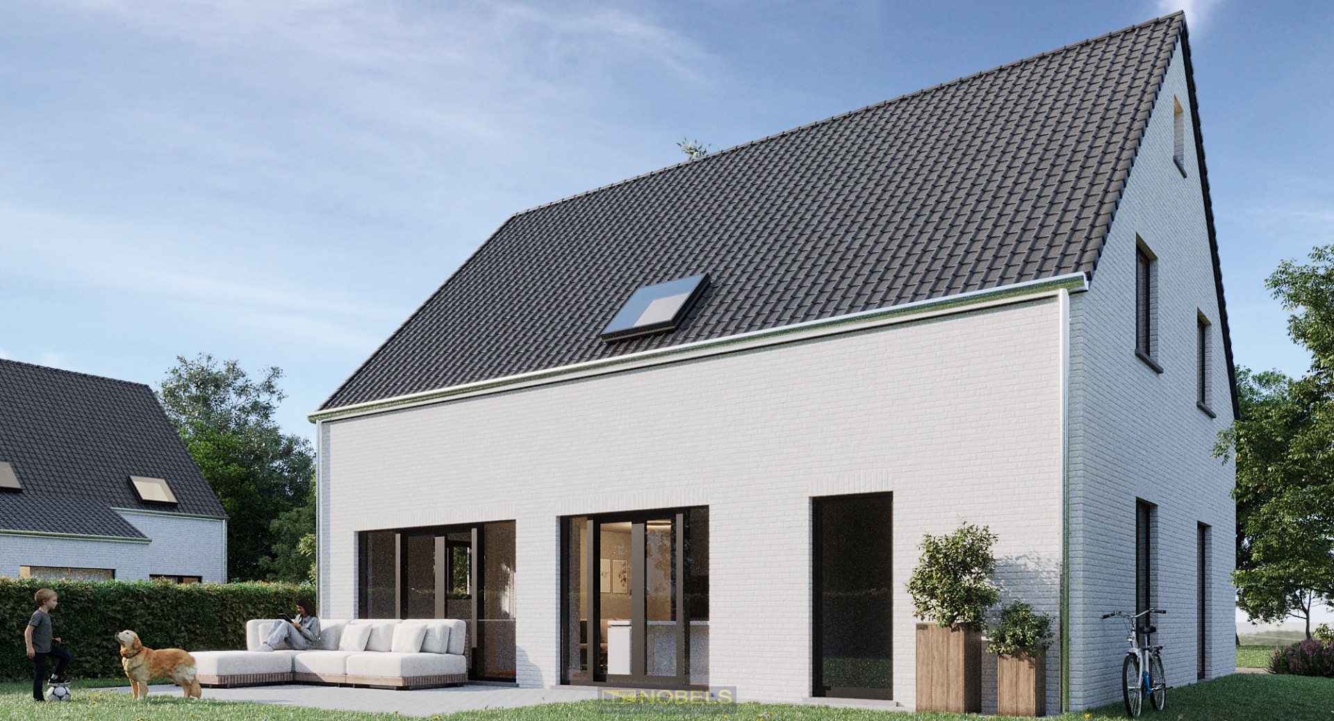 Te koop, landelijke nieuwbouwvilla (6% BTW) in rustige omgeving te Kruisem - photo 3