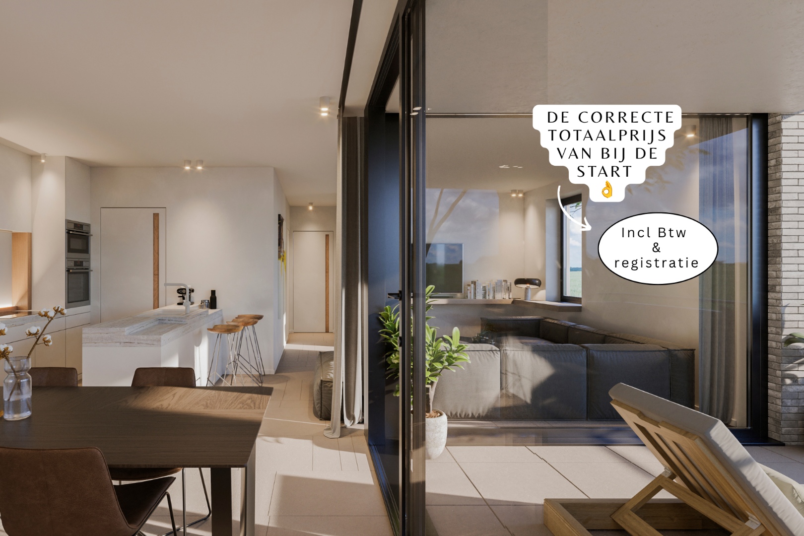 KIJKWONING aan de boskant van Ronse - foto 1