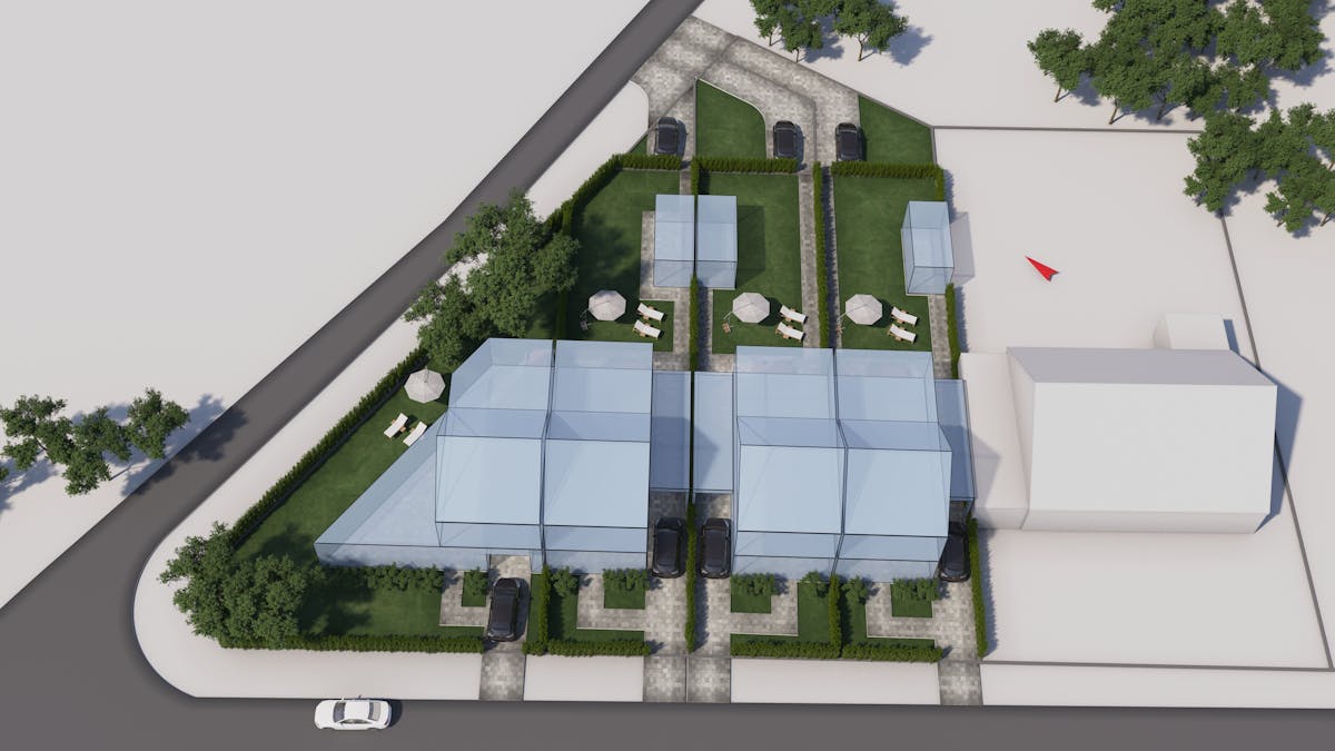 Lot 4 : terrain de 508 m² pour bâtiments mitoyens à Kontich - photo 4