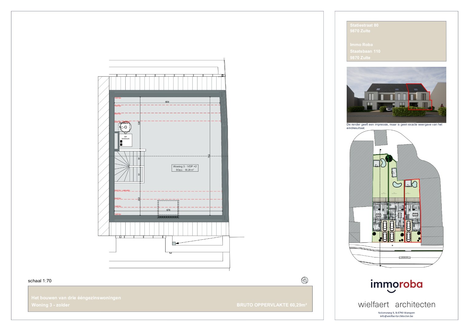 Knappe nieuwbouwwoningen in het centrum van Zulte. Aankoop met 6% BTW mogelijk. - foto 5