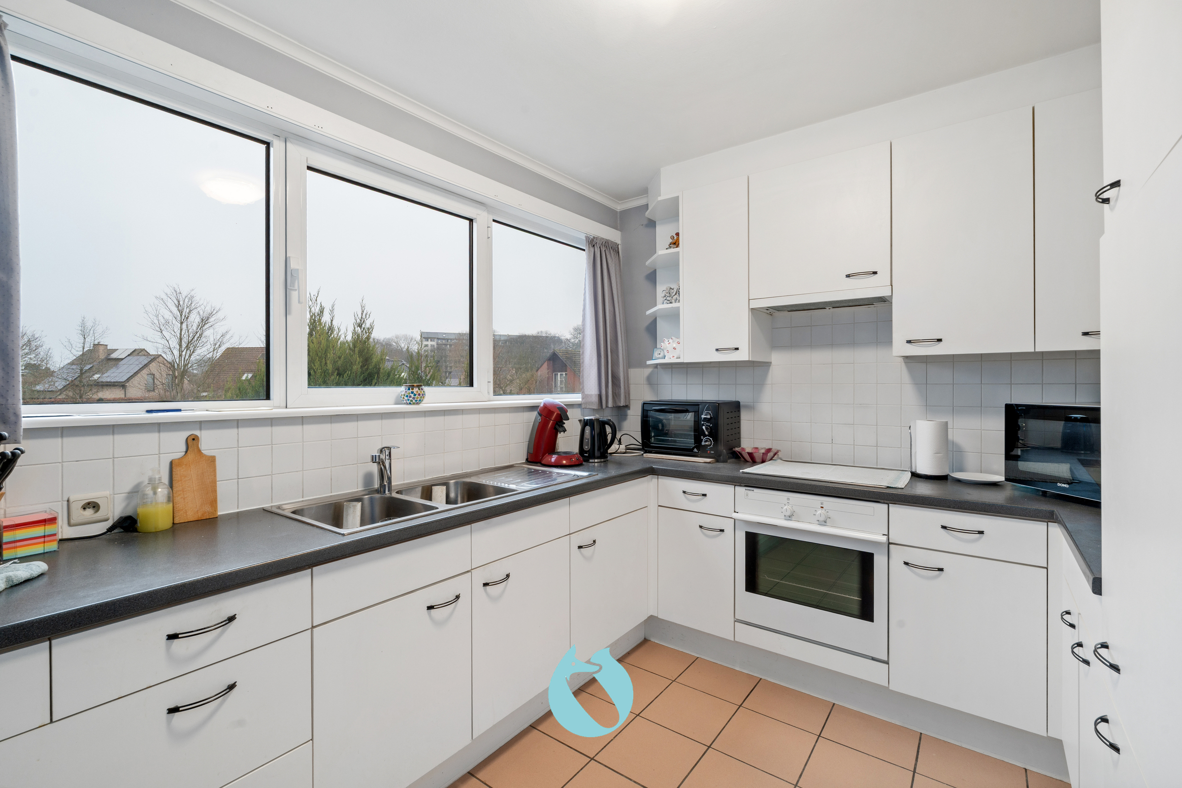 Appartement met 2 slpks, terras en garage - foto 3