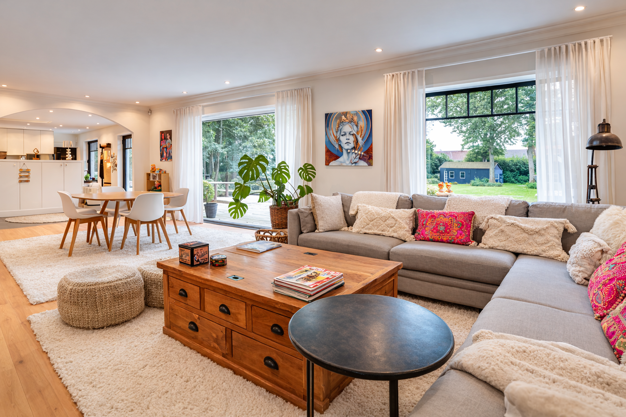 Villa met ruime slaapkamers in een oase van groen te Deurle - foto 4