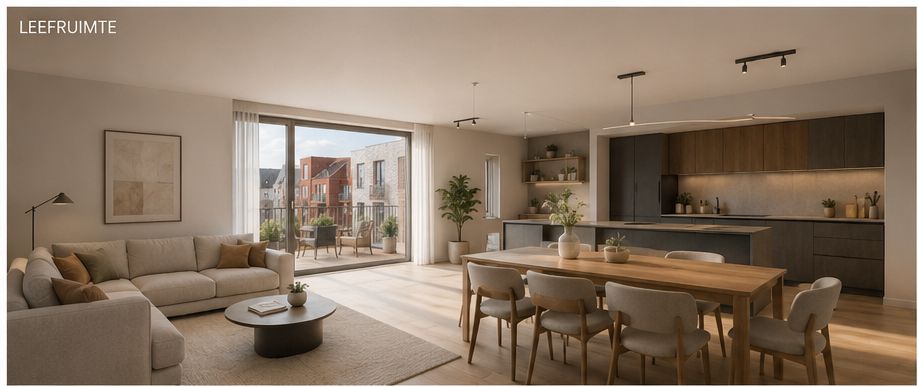 Nieuwbouw appartement met 2 slaapkamers en terras te koop in Houthulst! - foto 2
