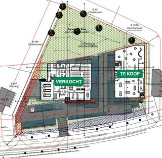 In de Grote Leiestraat in Anzegem bieden wij deze uitstekend gelegen projectgrond te koop aan, bestaande uit een perceel van in totaal ca. 6.100 m². Het perceel bestaat uit 2 privatieve loten en een lot in onverdeeldheid. Indeling: LOT A: ca. 910 m² LOT B: ca. 800 m²LOT C in onverdeeldheid van ca. 4.390 m²De gronden zijn strategisch gelegen nabij de afrit Waregem, wat zorgt voor een vlotte bereikbaarheid en een sterke verbinding met de belangrijkste invalswegen in de regio.Ondertussen is LOT A verkocht. Het lot dat nog te koop is (LOT B) leent zich uitstekend voor de ontwikkeling van een polyvalent gebouw, met een maximale footprint van ca. 800 m². Dankzij het built-to-suit karakter kan het gebouw volledig worden afgestemd op de wensen en noden van de gebruiker of investeerder.Bent u geïnteresseerd in bedrijfsvastgoed of projectgrond te koop in Anzegem? Aarzel dan niet om ons te contacteren op het nummer 056 21 11 11.
