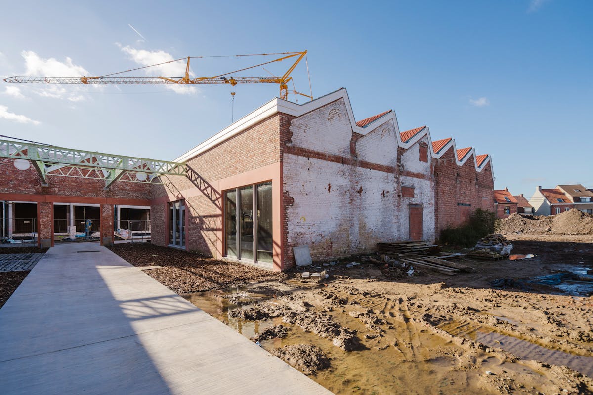 Showroom / kantoor van ca. 400 m² in project Walle Kortrijk - foto 4