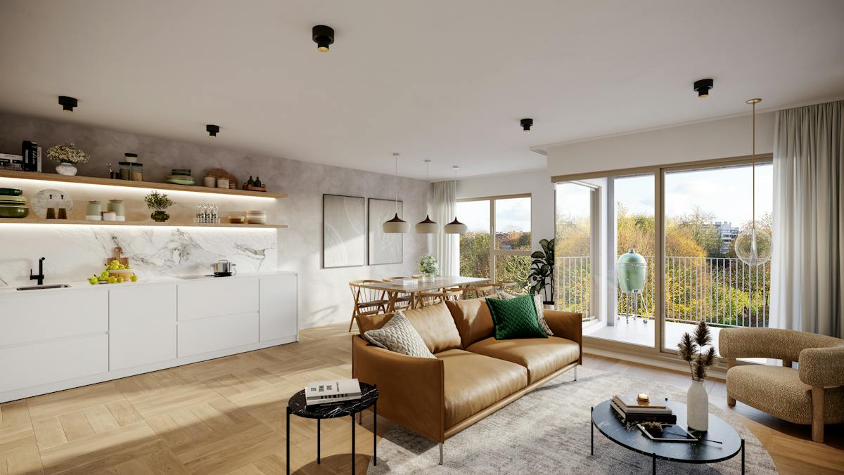 NIeuwbouw 3 slaapkamer appartement te Brugge - foto 2