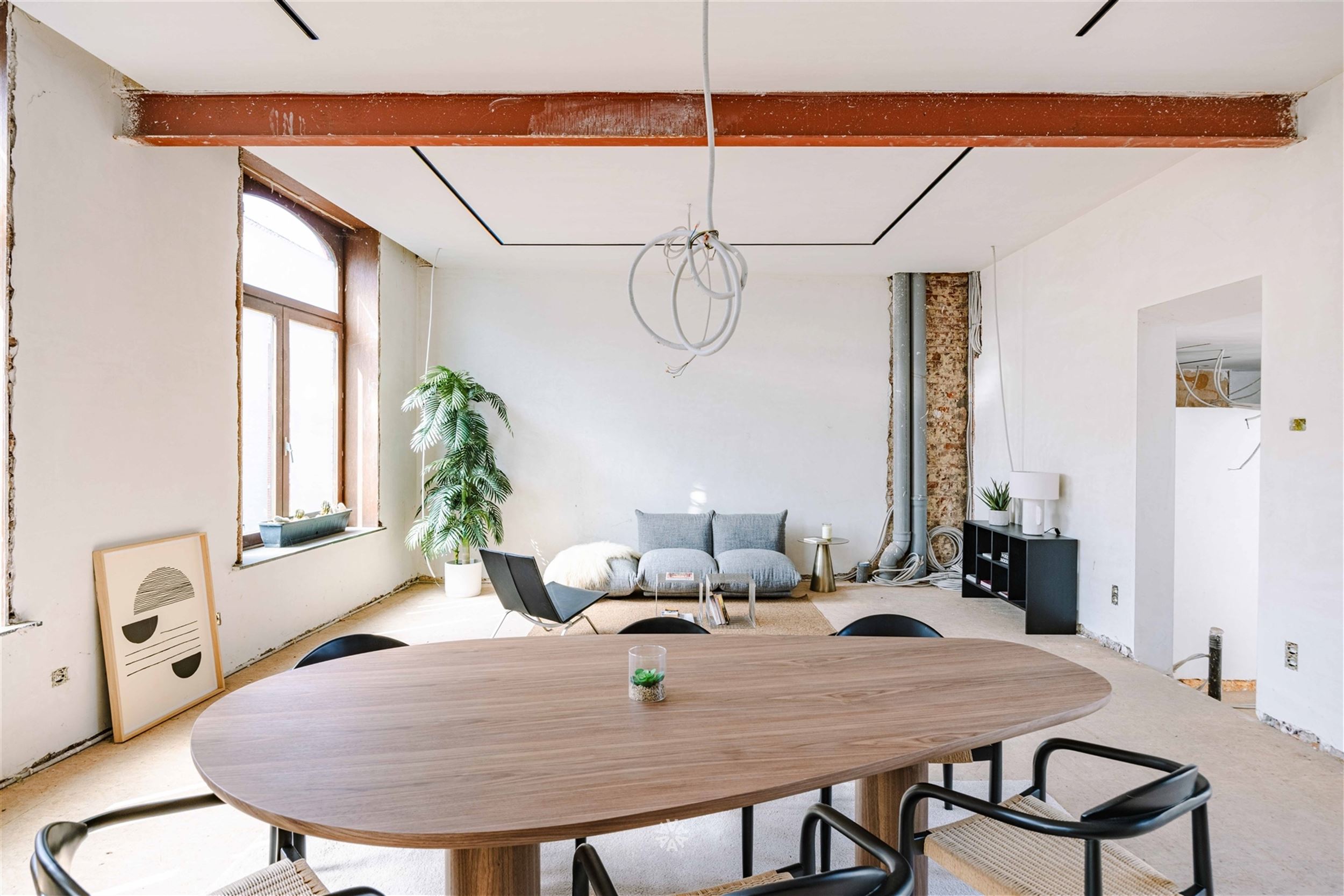 Multifunctioneel handelspand met af te werken loft - foto 4