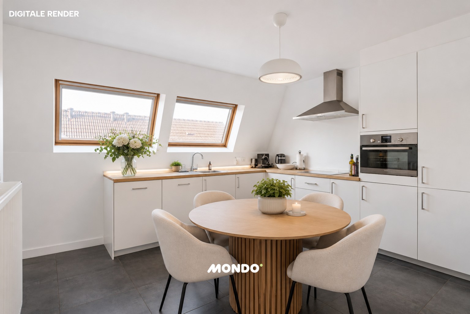 Modern duplex appartement met groot terras te Willebroek! - foto 3