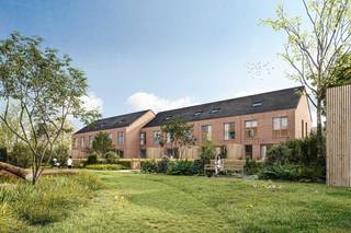 Energieneutrale (E-peil = - 10! = A+ Label) nieuwbouwwoning op een perceel van 162 m².<br />Deze ruime gezinswoning op lot 5 beschikt over een ruime woonkamer met ingerichte eilandkeuken en zicht op de tuin.<br />Op de 1ste verdieping zijn 3 volwaardige slpks met ruime badkamer met bad én douche, apart toilet en berging. Vaste trap naar een grote zolderkamer welke kan ingericht worden naar een 4de of zelfs 5de slpk.<br />De chape en veluxen zijn reeds mee voorzien in de prijs.<br />Het terras en de groene omheining met handig tuinpoortje met uitweg zijn inbegrepen.<br /><br />Op wandelafstand is een overdekte staanplaats voorzien welke mee dient aangekocht te worden ( = 32.500€ + aankoopkosten).<br />De interieurafwerking van je huis gebeurt volledig volgens je persoonlijke wensen.<br />Bespaar fors op je energiefactuur, dankzij het doorgedreven isolatiepakket, warmtepomp met vloerverwarming (+ koeling), ventilatiesysteem D en uitgebreid pakket zonnepanelen. Samen met de regenwaterput van 10.000L voldoet deze woning dus aan alle normen voor de toekomst! <br /><br />De prijs is excl. btw en kosten. 6% BTW mogelijk, ook voor investeerders bij 15 jarige verhuur! Bij Durabrik ben je zeker van een vaste prijs.<br />Download de brochure op https://www.durabrik.be/nl/nieuwbouwprojecten/boortmeerbeek-wespelaarsebaan <br /><br />Heb je vragen? Contacteer ons dan via 09/280 60 60 of via info@durabrik.be