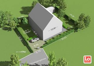 Dit mooi perceel bouwgrond van ca. 736 m² heeft een uniek zicht op de achterliggende weilanden en ligt in een rustige doodlopende straat, midden in...