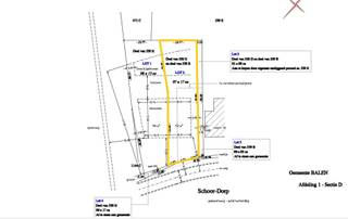 Mooi perceel bouwgrond voor HOB gelegen aan Schoor-Dorp te Balen. <br /><br />- Perceelsgrootte : ca. 717 m²<br />- Breedte perceel : ca. 13,4 m<br />- Diepte perceel: ca. 50,9 m<br /><br />Bouwvoorschriften op aanvraag via ons kantoor. <br /><br />Voor meer info, contacteer ons kantoor op 014 72 83 77 of dossierbeheerder Jasmine Tegenbos op het nummer 0497 64 76 60.