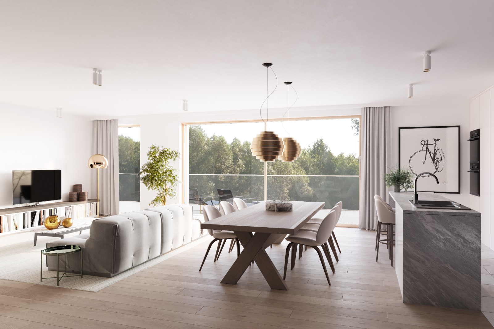 Centraal gelegen 3-slaapkamerappartement - photo 5