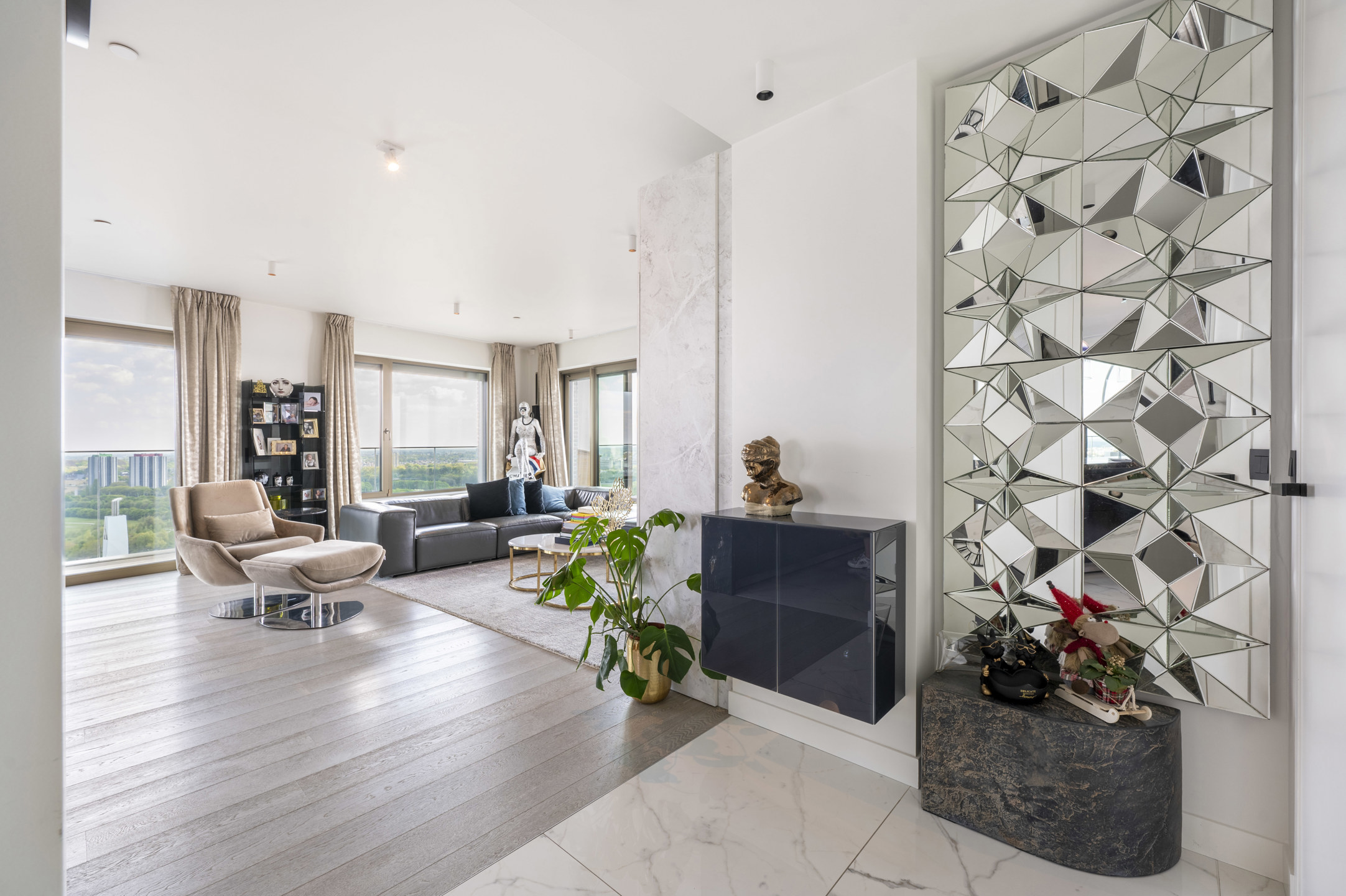Subliem wonen: 210m² luxe, 140m² terrassen en een ongeëvenaard uitzicht over Schelde &amp; Stad - foto 5