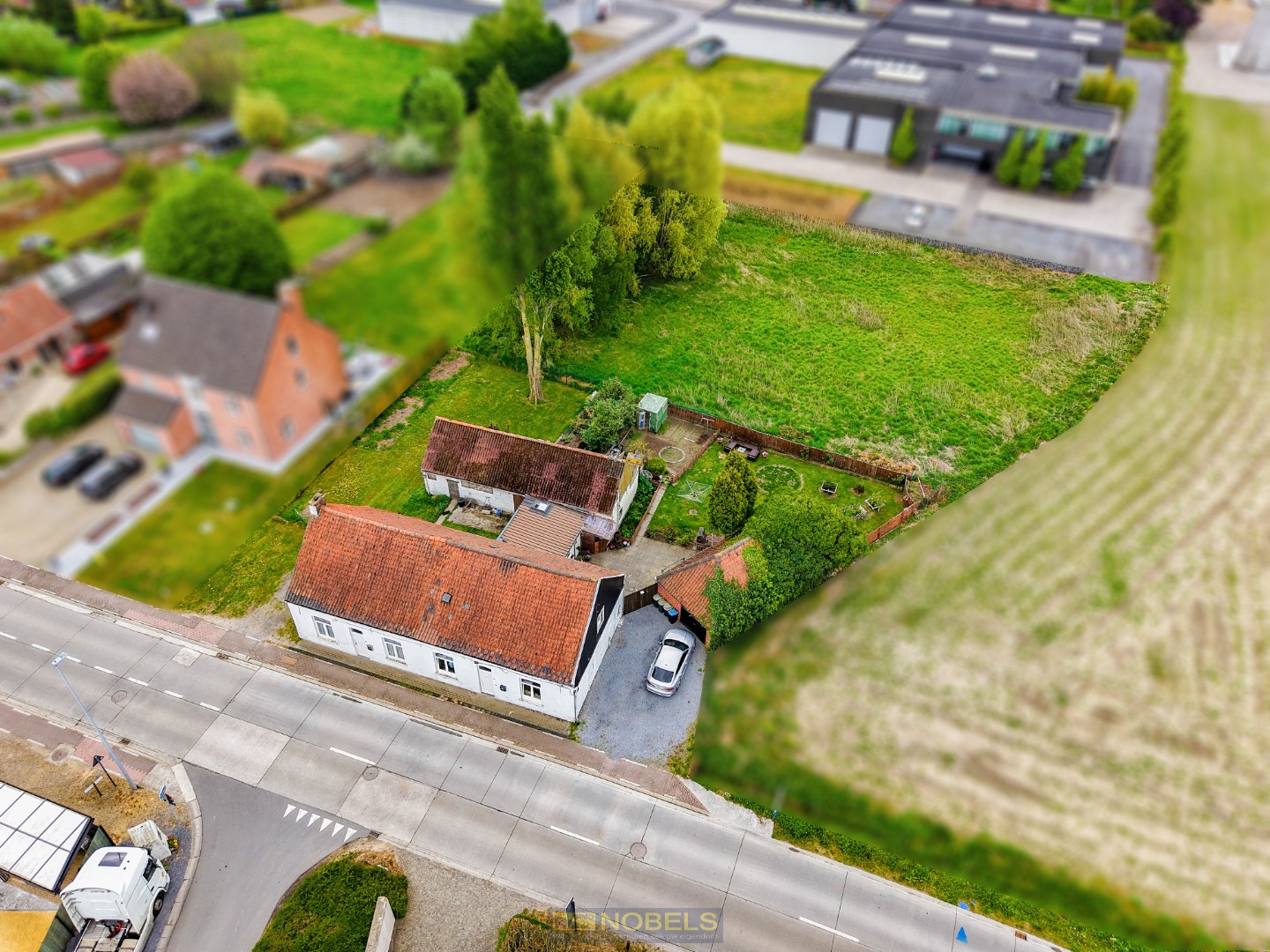 Te koop, residentieel gelegen projectgrond (3.438m²) in een groene omgeving te Waregem - foto 3