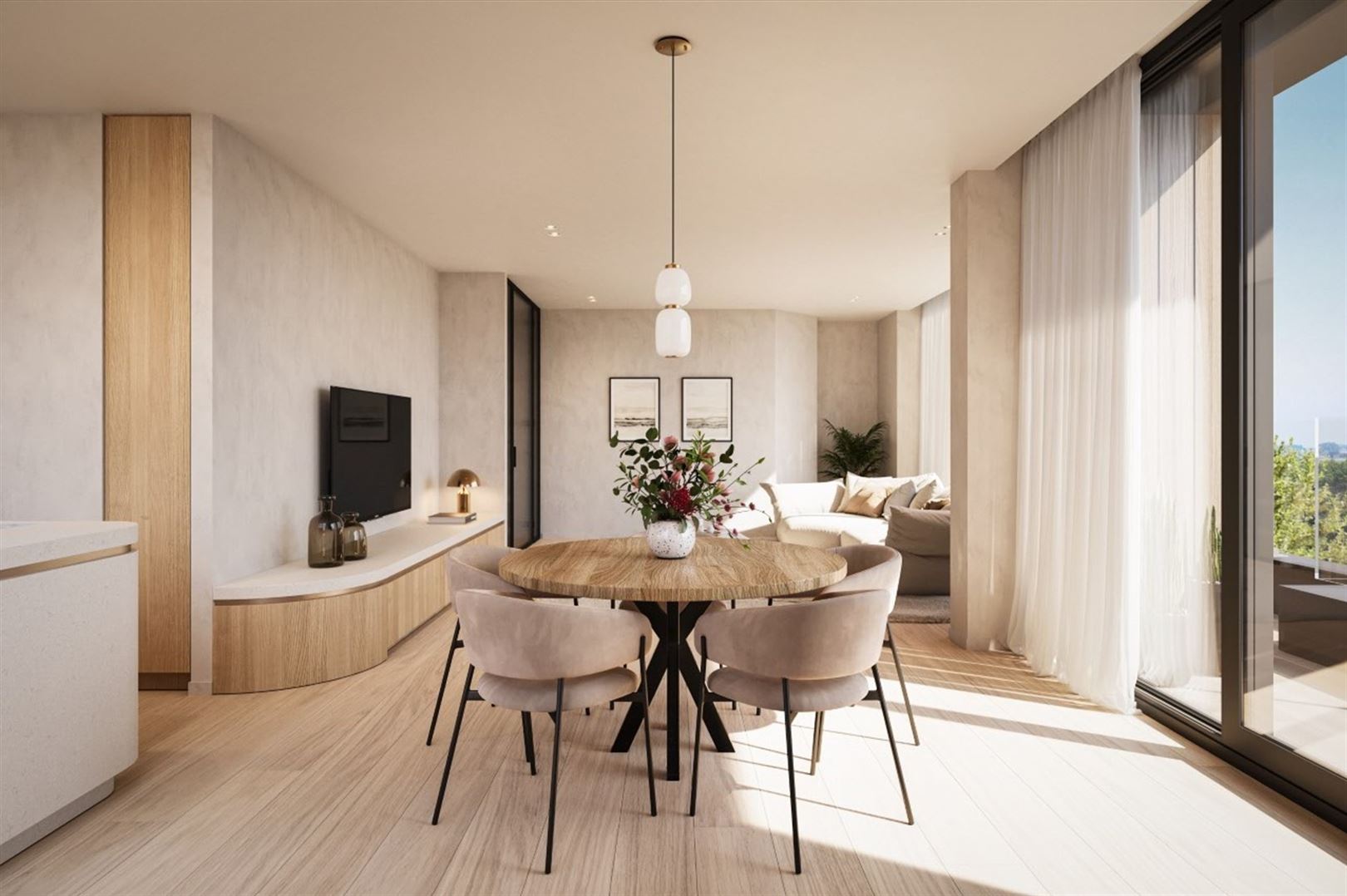 A0302 3 slaapkamer appartement met reuzeterras - foto 3
