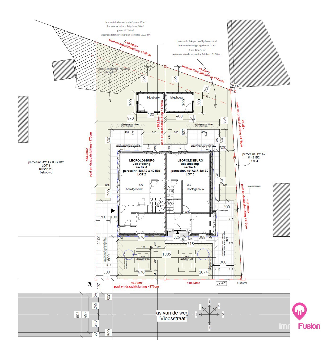 Bouwgrond met vergunde plannen te Heppen! - foto 3