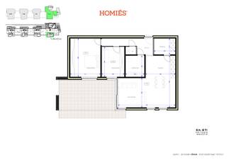 **E-PEIL onder 10**6%BTW**Dit appartement maakt deel uit van het woonproject d<em>e Bomen</em>, gelegen aan de rand van het gezellige Testelt. Omringd door natuur en met een prachtig zicht, biedt dit appartement een combinatie van rust, modern comfort en duurzaamheid. Het appartement bevindt zich op de gelijkvloerse verdieping en heeft een oppervlakte van ruim 119 m². De indeling omvat een inkomhal met gastentoilet en een lichtrijke woonkamer met een open keuken met naadloze toegang tot het zuidgericht terras van 39m<sup>2</sup>. Het appartement beschikt verder over twee ruime slaapkamers van maar liefst 20m<sup>2</sup> en 12m<sup>2</sup> die eveneens toegang hebben tot de buitenruimte. De badkamer biedt u de keuze tussen een inloopdouche en/of een ligbad. Residentie Beuk combineert hedendaagse architectuur met een kleinschalige opzet, perfect passend in het dorpsbeeld van Testelt. Dit appartement wordt nog volledig naar uw smaak ingericht, met volledige keuzevrijheid naar materialen en ruime afwerkingsbudgetten. U navigeert tevens ook makkelijk naar de overdekte parkeerstraat met bergruimten op het tuinniveau. Wij nodigen u graag uit voor een kennismakingsgesprek, met toelichting van het project en volledige kostenraming. Ideaal als investeringsopportuniteit of voor eigen bewoning. Plan uw werfbezoek of vraag meer informatie aan via Info@homies.be of 016 22 82 22.
