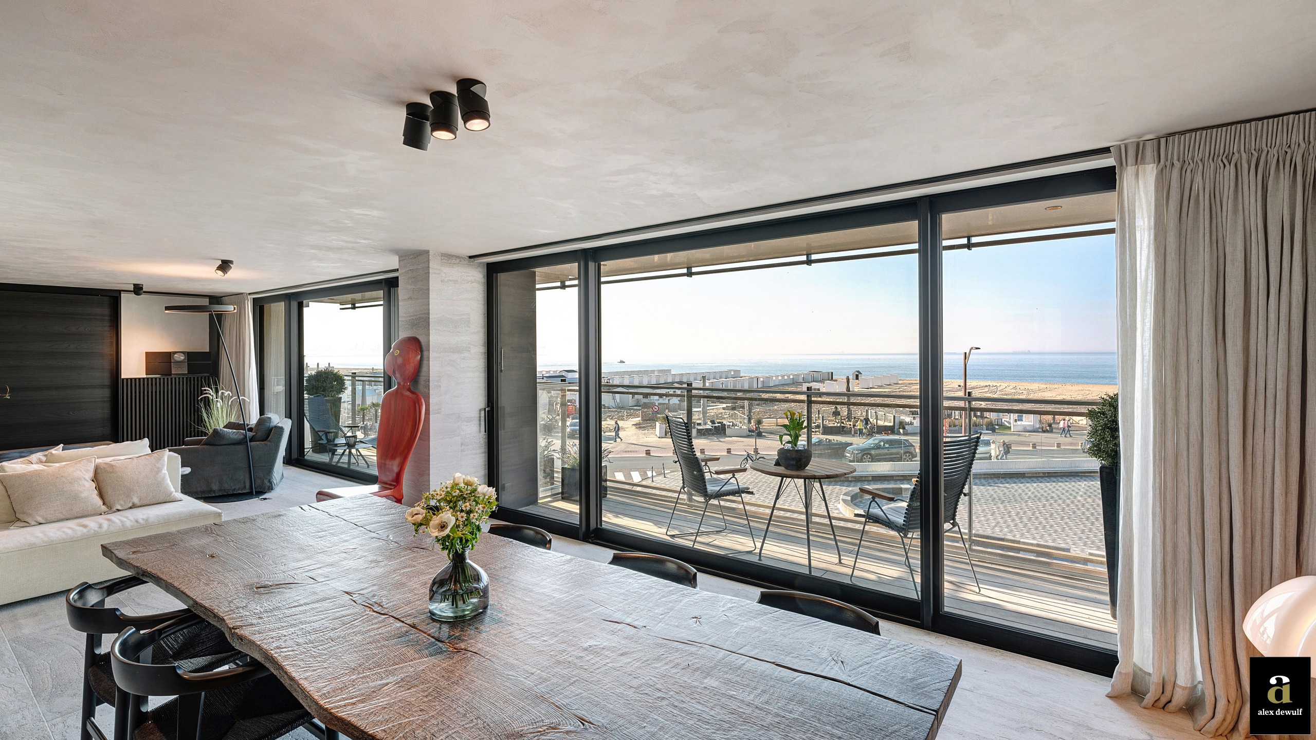 Exclusief appartement (243 m²) met 12,5 m gevelbreedte en zeezicht – residentie “Midan” op het Rubensplein. - foto 1