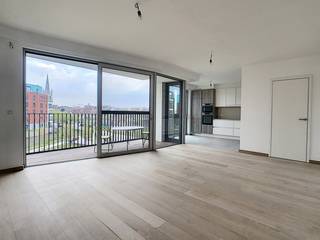 Prachtig nieuwbouwappartement met 2 slaapkamers!Wonen in een kwalitatief afgewerkt nieuwbouwappartement met frontaal zicht op het Sluispark? Het...