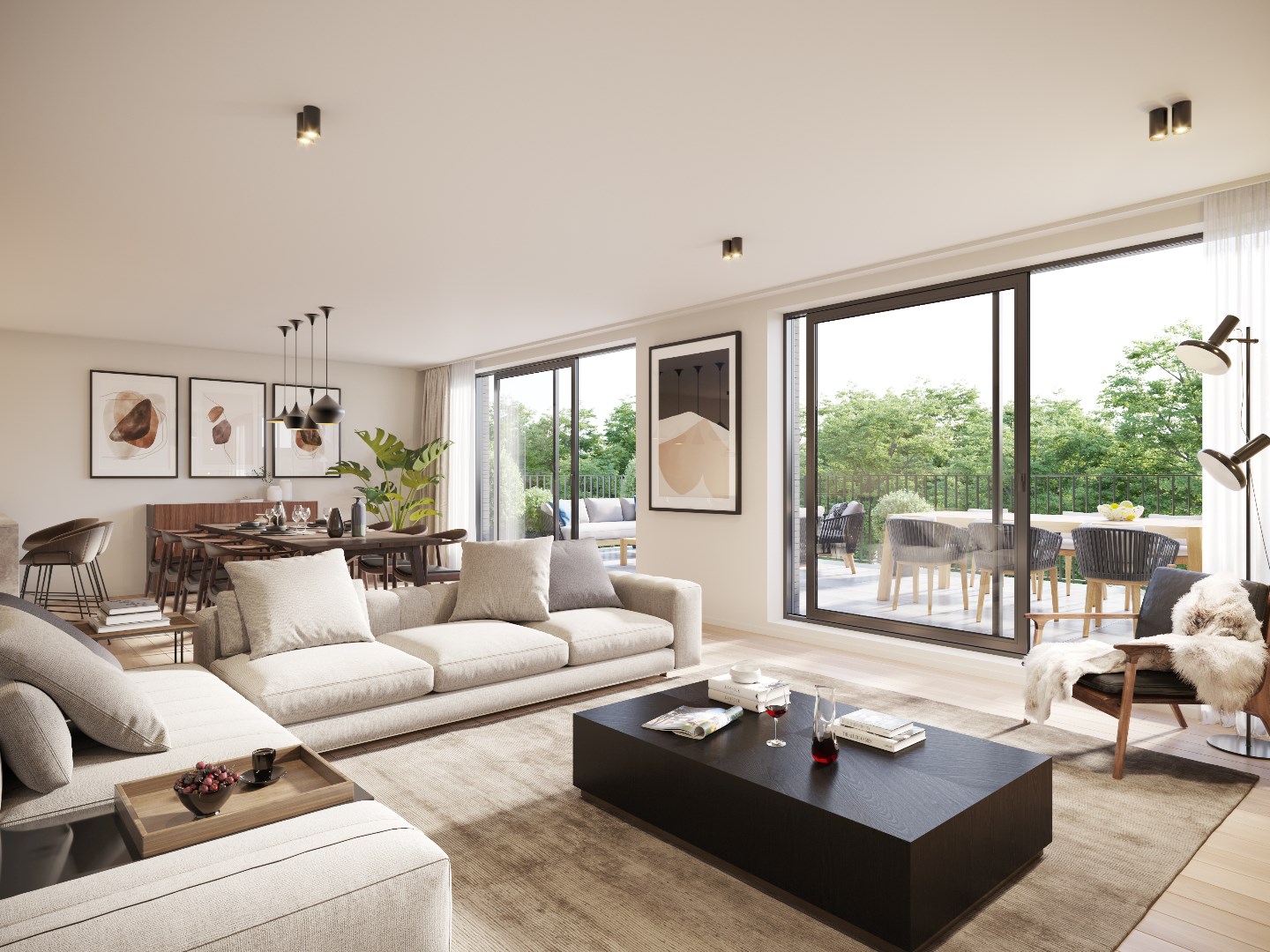 Appartement neuf de luxe avec 3 chambres, 2 salles de bains et une terrasse XXL. - photo 3