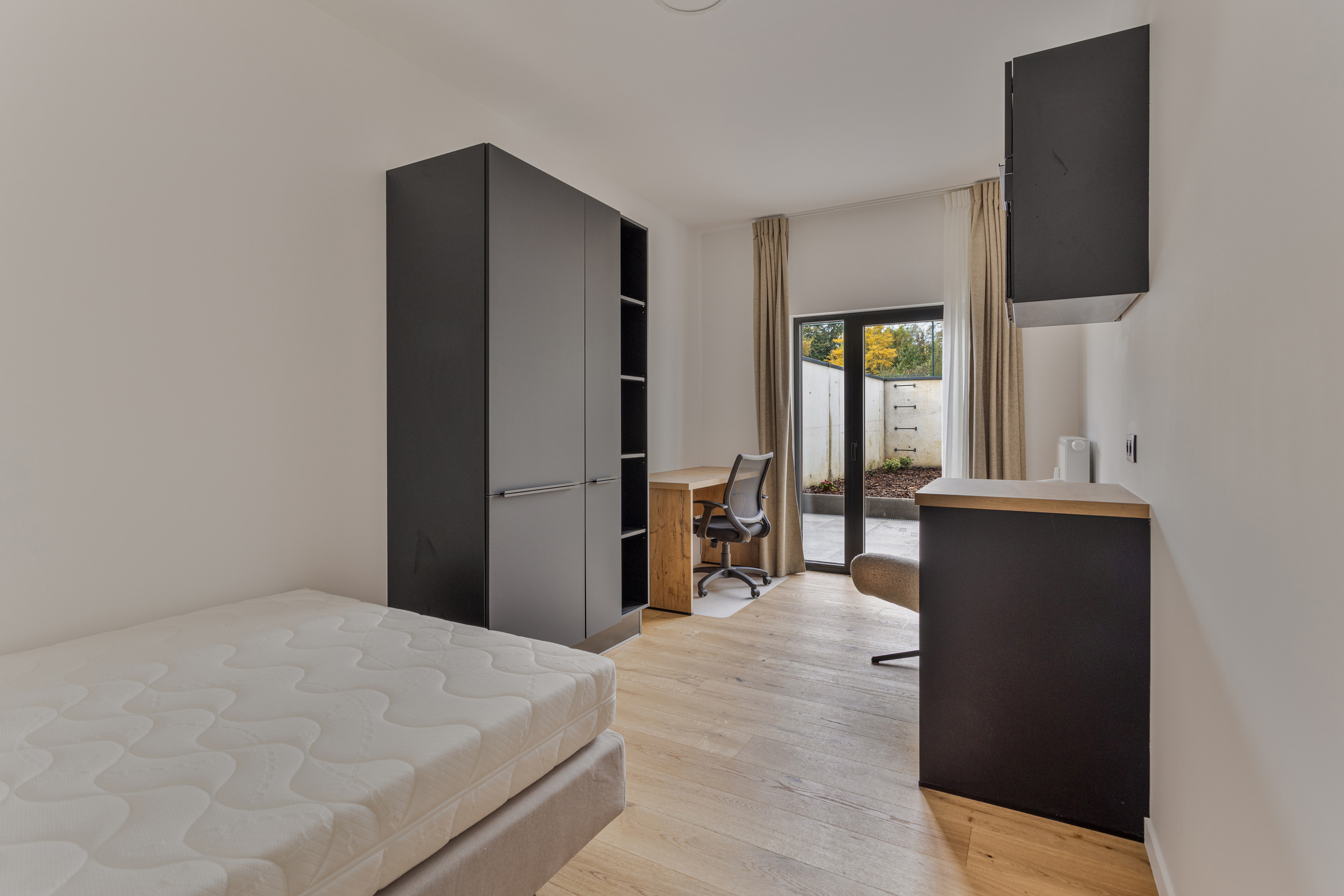 Studentenkamer met privétuin - foto 1