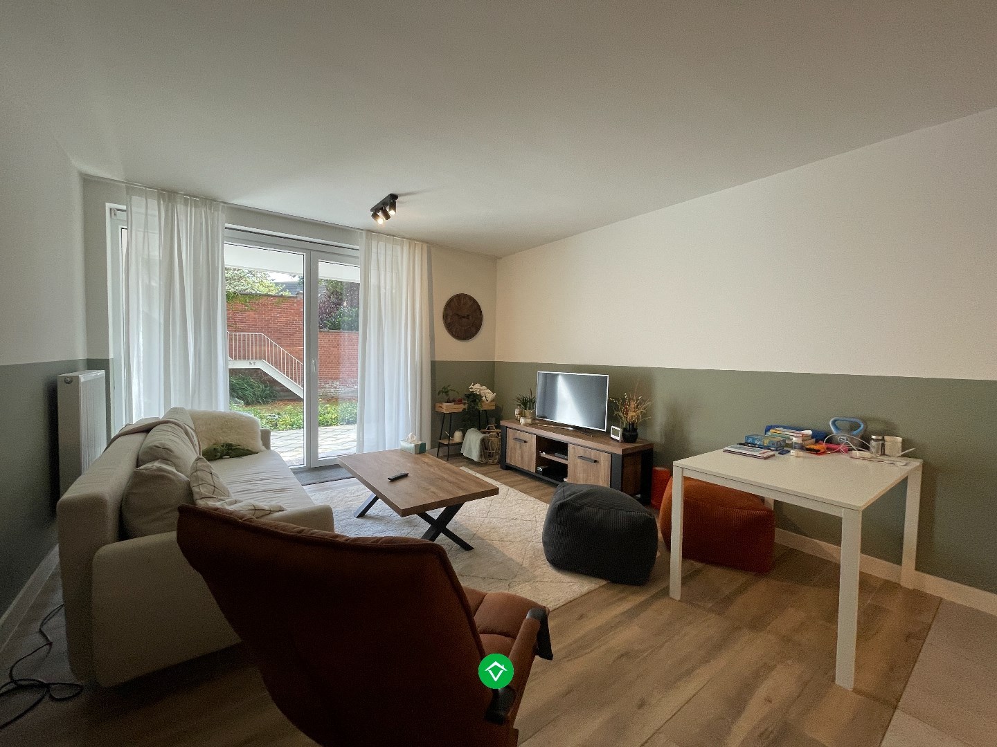 Gelijkvloers appartement met één slaapkamer te Rumbeke - foto 5