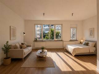 <p><span>Ground-floor, renovated studio in a central location in Antwerp North, close to downtown, public transportation, and various shops and amenities.</span><span> </span></p><p><span><br />Layout</span></p><p><span>Shared entry hall with a separate entrance door to the ground-floor studio. <br />We enter into the kitchen/dining area.</span></p><p><span>The open kitchen offers every convenience and is equipped with a stovetop, refrigerator, sink, range hood, oven, and ample cabinet space. </span></p><p><span>There is also a bathroom with a shower, toilet, and vanity sink. </span></p><p><span> </span></p><p><span>Details</span></p><p><span>- available immediately </span></p><p><span>- plenty of natural light</span></p><p><span>- great location</span></p><p><span>- no common area fees</span></p><p><span>- Water, gas, and electricity metered separately</span></p><p><span> </span></p><p><span>Does this studio in Antwerp sound like the right fit for you? Are you looking for other properties for sale or rent in Antwerp, or would you like to know the value of your property? </span></p><p><span>Then you’ve come to the right place at BOLT IMMO! We’d be happy to help you. Call 03 568 68 06 or email <span>info@bolt.immo</span></span></p><p><span> </span></p><p><span> </span></p>