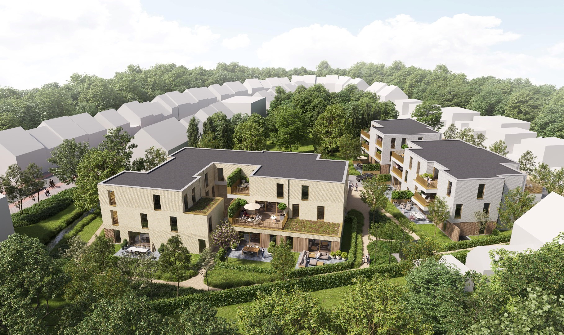 Nieuwbouwappartement met twee slaapkamers en terras van 12,90m² - foto 3