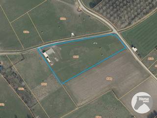 ASSE - Verzorgde paardenaccommodatie op 1,07ha met stallen<br /><br />Op een vlot bereikbare locatie in Asse bevindt zich deze verzorgde accommodatie op een perceel van ca. 1,07 hectare, waar functionaliteit en comfort hand in hand gaan. De eigendom werd met oog voor praktisch gebruik ingericht en biedt alles wat nodig is om uw paarden in een aangename en goed georganiseerde omgeving te huisvesten.<br /><br />De stallen omvatten drie ruime paardenboxen en een zadelkamer/berging. Daarnaast is er ook een handige paddock en een praktische opslagruimte voor hooi en stro. De weide werd opgedeeld in twee afzonderlijke percelen, waardoor een doordacht begrazingsbeheer mogelijk is en het grasland optimaal behouden blijft. Dankzij deze indeling kunnen uw paarden genieten van voldoende ruimte, terwijl u het onderhoud van de weides efficiënt organiseert.<br /><br />Ook op vlak van voorzieningen is aan alles gedacht. De drinkbak is aangesloten op een waterput, zodat uw paarden steeds over koel en vers water beschikken. Daarnaast zorgen drie regenwateropvangvaten, goed voor een totale capaciteit van ongeveer 2.500 liter, voor een duurzame watervoorziening. Verlichting is eveneens aanwezig en kan eenvoudig gebruikt worden door een generator aan te sluiten.<br />De eigendom is te vinden met volgende coördinaten: 50.907514, 4.216432<br /><br />Deze eigendom vormt de ideale plek voor wie zijn paarden wil houden in alle rust.<br />Een zeldzame kans voor wie op zoek is naar een klein paradijs op een unieke locatie.<br /><br />Aarzel niet ons te contacteren voor meer informatie of een bezoek: 053/60.65.66