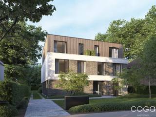 <p><em>Residentie GOUWBERG, 6 moderne appartementen met een tijdloze architectuur!</em></p>
<p>Op een mooi zuid gericht perceel voor het dorp van Schilde wordt Residentie <em>GOUWBERG</em> opgetrokken. Het betreft een goed bereikbare locatie in de <strong>groene residentiële omgeving</strong> van Schilde-Bergen. Het bruisende winkelcentrum, talrijke restaurants en prachtige dreven in de nabijheid.</p>
<p>Residentie <em>GOUWBERG</em> omvat 6 trendy appartementen (75m² - 92m²) met mooie zuid georiënteerde tuinen/terrassen. De tijdloze architectuur is van de hand van Christophe Baetens architecten.  Een subtiel lijnenspel en een schitterende combinatie van verschillende gevelmaterialen typeren de stijlvolle gevel. <span>Talrijke hoge ramen zorgen voor de gewenste natuurlijke lichtinval</span>.</p>
<p><strong>Appartement 1.1 is een knap appartement (91m² - 2,70m plafondhoogte) op de eerste verdieping, met twee slaapkamers en een zuid gericht terras (13m²).</strong><strong></strong></p>
<ul>
<li>Indeling: inkomhal met apart toilet, leefruimte met open ingerichte keuken (samen ca. 32m²) en groot schuifraam naar het terras toe; berging, <strong>twee slaapkamers (14m² / 11m²)</strong> en badkamer. <span>Deels overdekt zuid terras (13m²)</span>.</li>
<li>Verplichte aankoop van achterliggende autostaanplaats (€ 16.000,00) en kelderberging (v.a. € 8.500,00).</li>
<li>Wij voorzien een hoge afwerkingsgraad met aandacht voor thermische en akoestische isolatie: ruime keuzebudgetten, vloerverwarming- en koeling op basis van een individuele lucht-water warmtepomp, ventilatie C+ met smartzones, zonnepanelen, …</li>
<li>Het energiezuinige appartement heeft een super gunstig <strong>E-peil</strong> van maximaal <strong>E20</strong>. Hierdoor kan u jaar na jaar genieten van lage energiekosten!</li>
<li>Ruime inspraak is mogelijk naargelang de fase van afwerking. <br /><br /></li>
</ul>
<p>Residentie GOUWBERG, luxueus en energiezuinig wonen in Schilde-Bergen!<br /> <br />Interesse? Wij maken graag tijd voor u! <br />T. 03/636.47.47 – M. info@coga.be<span> </span></p>