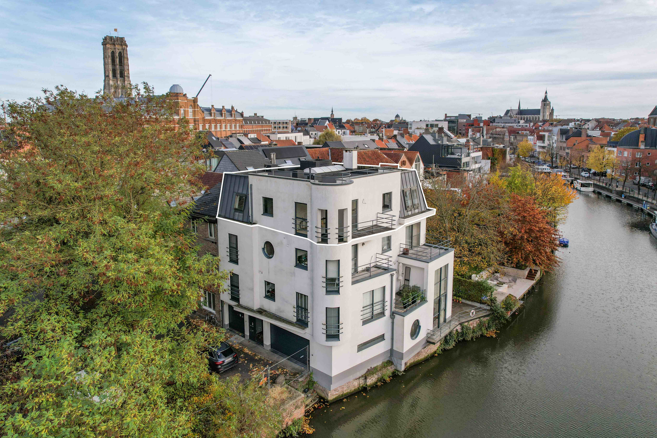 Exclusief appartement aan het water in hartje Mechelen - foto 1