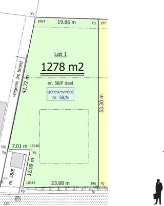 <strong>Bouwgrond</strong> van ca. 1.278 m² te koop in <strong>Hoogstraten</strong>!<br /><br />Bouwbreedte: max. 15,5m<br />Bouwdiepte: max. 17m (GLV)<br /><br /><span><strong>Bijzonderheden:</strong></span><br />- West georiënteerde tuin<br />- Rustig gelegen doch vlakbij stadskern<br />- Zowel een hellend als plat dak is mogelijk