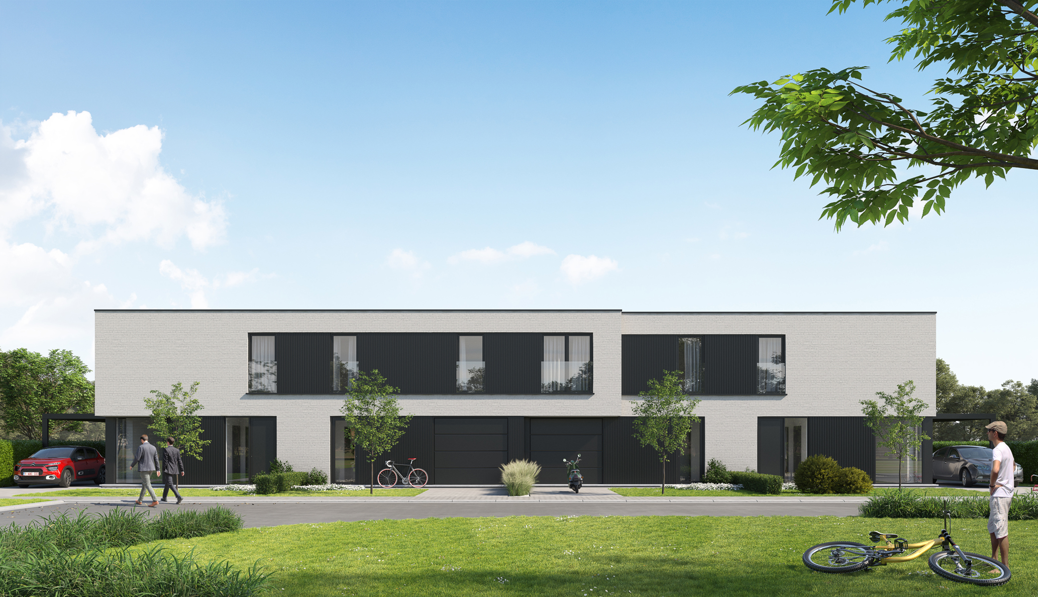 Moderne, gesloten woning - foto 1