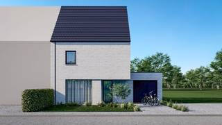 HALFOPEN BEBOUWING IN EEN RUSTIGE EN KINDVRIENDELIJKE BUURT<br /><br />Deze knappe, moderne halfopen woning (150m2) in Zonhoven wordt gerealiseerd door AVL woningbouw in de Bookmolenweg lot 33 (3a 29ca) en combineert hedendaags comfort met een rustige, gezinsvriendelijke ligging. De woning bevindt zich in een doodlopende straat, waardoor je hier geniet van weinig verkeer en een veilige omgeving voor kinderen.<br /><br />De leefruimte vormt samen met de open keuken het hart van de woning en biedt een gezellige plek waar het hele gezin kan samenkomen. Dankzij de grote ramen heb je een mooi zicht op de tuin en wordt de ruimte gevuld met natuurlijk licht.<br /><br />Op de bovenverdieping bevinden zich drie volwaardige slaapkamers en een comfortabele badkamer met een apart toilet. Via de vaste zoldertrap is de zolder (52m2) makkelijk bereikbaar, ideaal voor wie extra ruimte wenst voor een bureau, hobbyruimte of extra slaapkamers.<br />De woning ligt in een rustige en kindvriendelijke buurt in Zonhoven, met scholen, winkels en verbindingswegen in de nabije omgeving. Hier woon je in alle rust, maar toch met alle voorzieningen binnen handbereik.<br /><br />Kortom, een ideale woning voor wie op zoek is naar een moderne, instapklare thuis op een aangename en veilige locatie.<br /><br />Meer info neem contact op met bouwadviseur Benjamin via 011/450 280<br /><br />SLEUTEL-OP-DE-DEURAFWERKING<br />Ruwbouw winddicht<br />Sanitaire leidingen (inclusief hergebruik van regenwater)<br />Elektriciteit<br />Verwarming via warmtepomp met vloerverwarming<br />Pleisterwerken<br />Isolatiewerken en chape<br />EPB berekening<br />Ventilatiesysteem D+<br />Keuken <br />Sanitaire toestellen <br />Tegelvloeren op het gelijkvloers en in de badkamer<br />Binnendeuren in grondlaag<br />Voegwerk<br />Trappen in beton/hout<br />Kostprijs architect en veiligheidscoördinatie inclusief<br />Zonnepanelen <br /><br />PRIJS SLEUTEL-OP-DE-DEUR<br />€ 460 925 excl. alle kosten op grond en constructie<br />€ 548 500 incl. alle kosten op grond en constructie