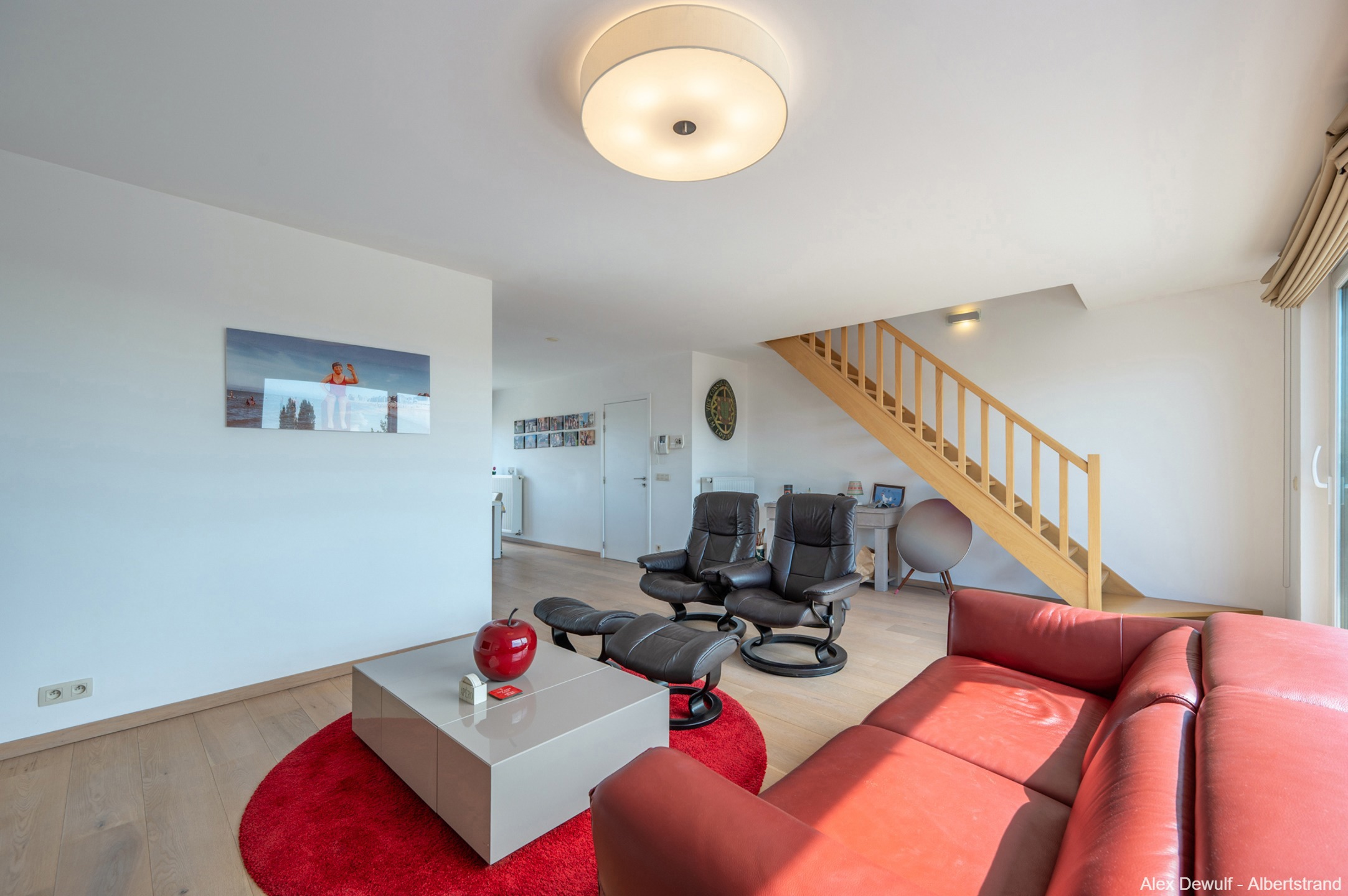 Zonnig duplex-appartement met 3 slaapkamers en garagebox. - foto 5