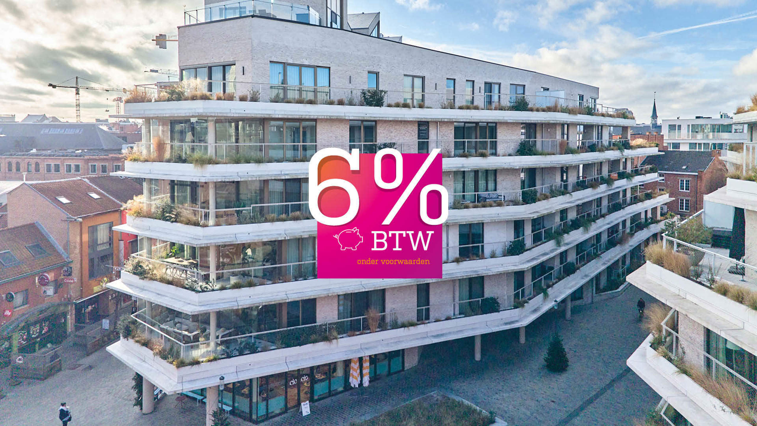 Apartment for sale in Hasselt with 1 bedroom - photo 1
