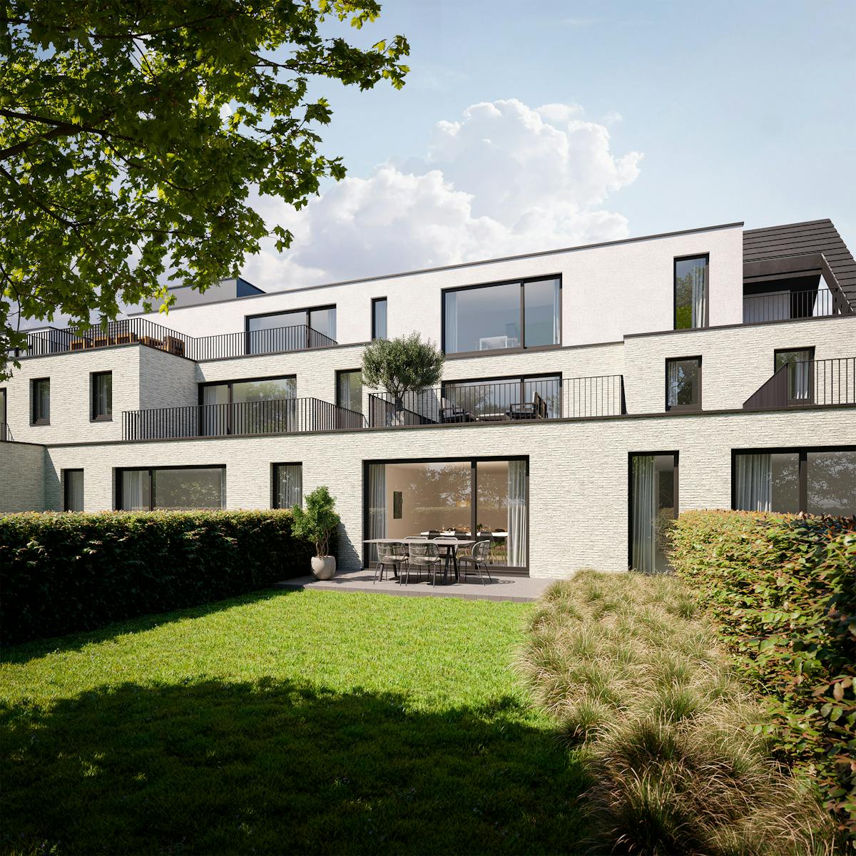 Gelijkvloers appartement in "De Roos" te Achterbroek-Kalmthout - foto 5