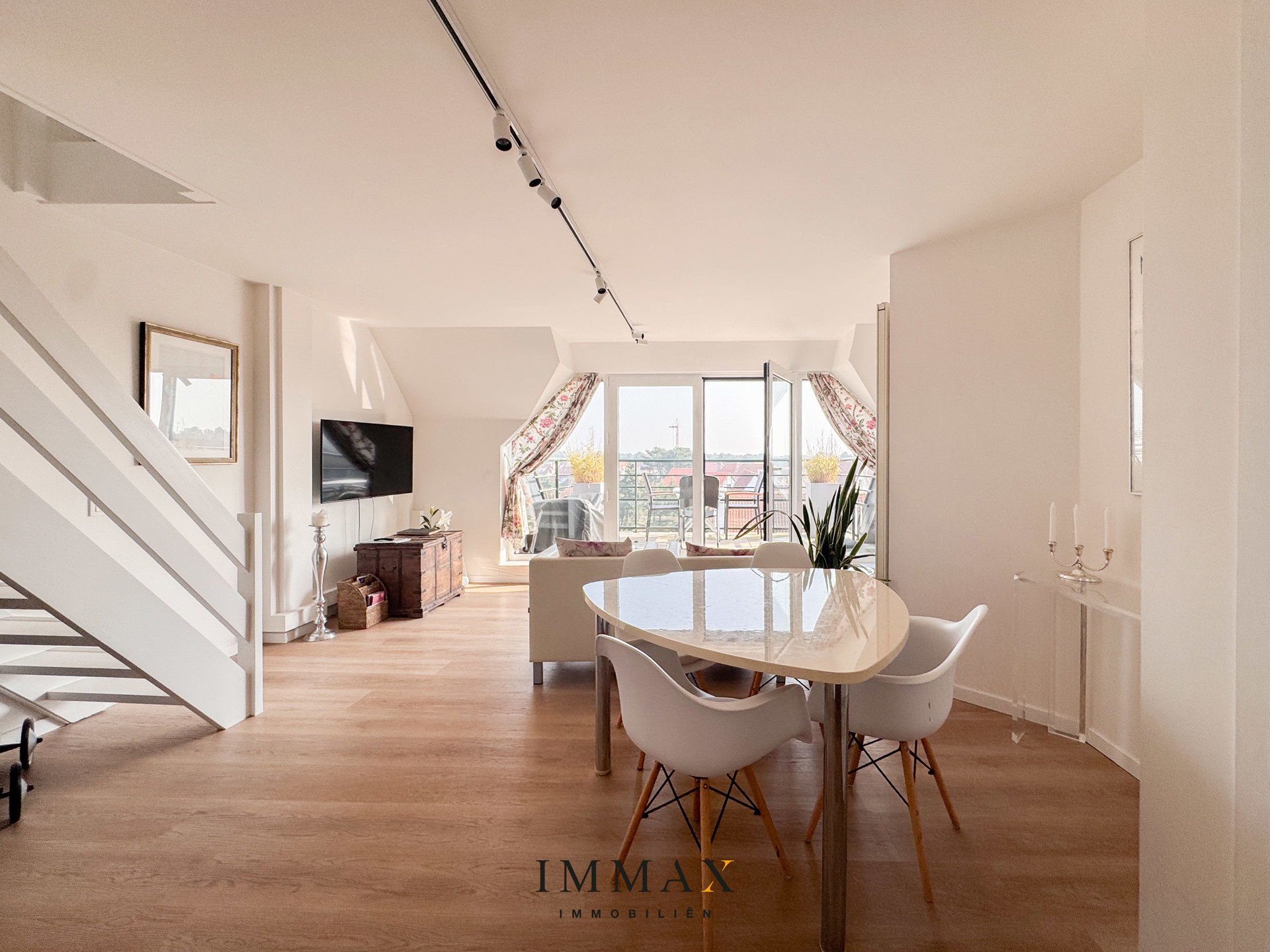 Duplex met 3 slaapkamers, groot zonneterras en uitzonderlijk open zicht - foto 5