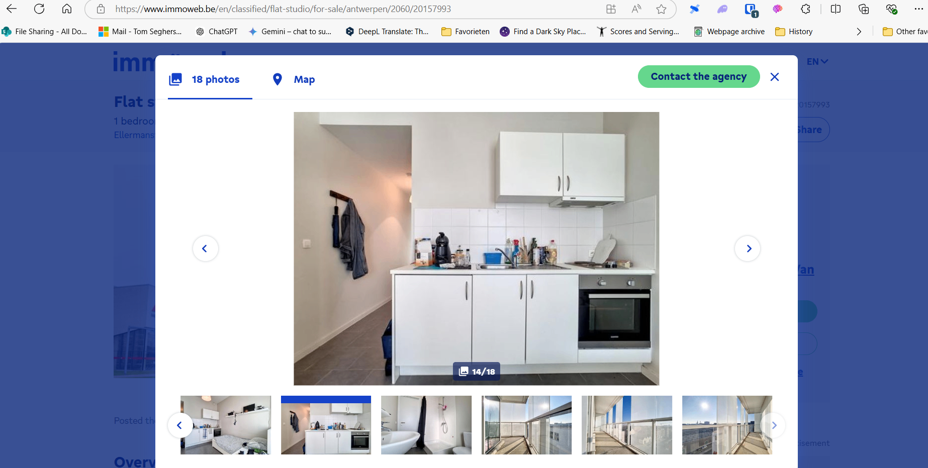 Apartment for rent in Antwerp with 1 bedroom - photo 5
