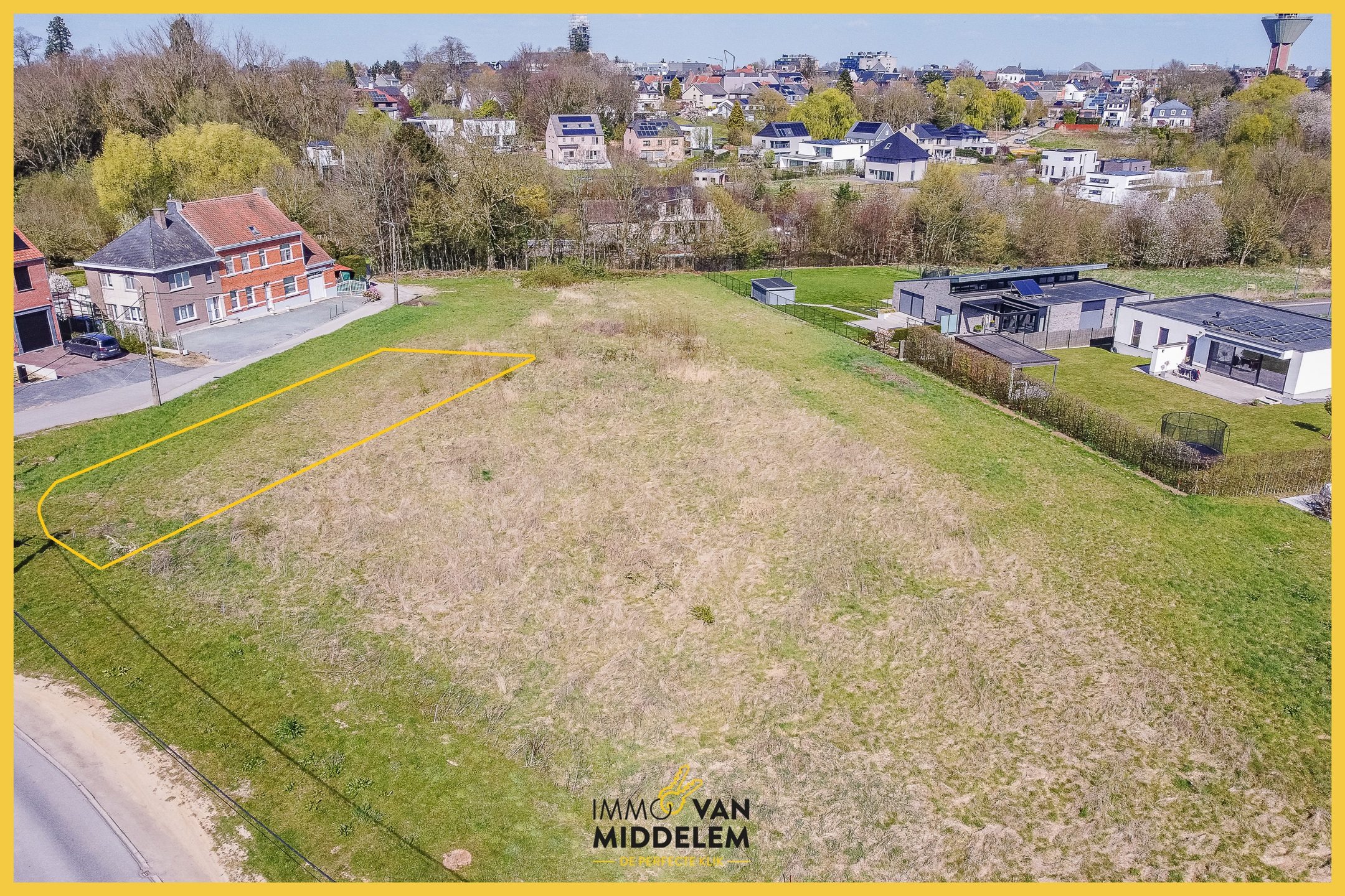 RUSTIG GELEGEN BOUWGROND OP +/- 9a05ca NABIJ CENTRUM ASSE - foto 1