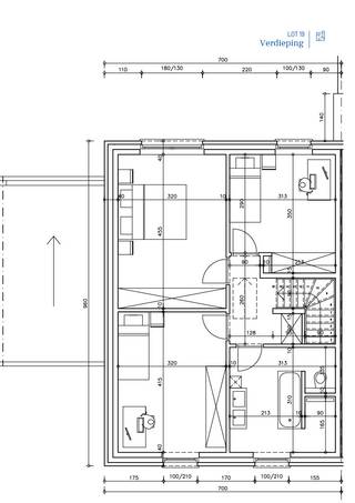 Stap binnen in de strakke elegantie van een moderne halfopen nieuwbouwwoning, compleet met inpandige garage, gelegen op een zuid-georiënteerd perceel in een serene verkaveling. Deze eigentijdse woning biedt niet alleen een oase van rust maar ook een harmonieuze mix van modern design en comfort.<br />Met 3 slaapkamers biedt deze woning voldoende ruimte voor een gezinsleven terwijl een vaste trap naar de zolder de mogelijkheid biedt voor een 4e slaapkamer. Deze energiezuinige BEN-woning is uitgerust met geavanceerde technologieën, waaronder een warmtepomp, vloerverwarming op het gelijkvloers en de verdieping, ventilatie type D met warmterecuperatie, een regenwaterput van 10.000L, zonnepanelen, en meer.<br />Het zuid-georiënteerde perceel vangt de zonnestralen optimaal op en creëert een lichte en luchtige sfeer in de woning. Interesse in deze woning of bespreekt u graag even de verschillende mogelijkheden? 0497 588 888 of ewout@huysmanbouw.be. Ook voor een afspraak in onze kijkwoning maak ik graag tijd voor u vrij. <br />