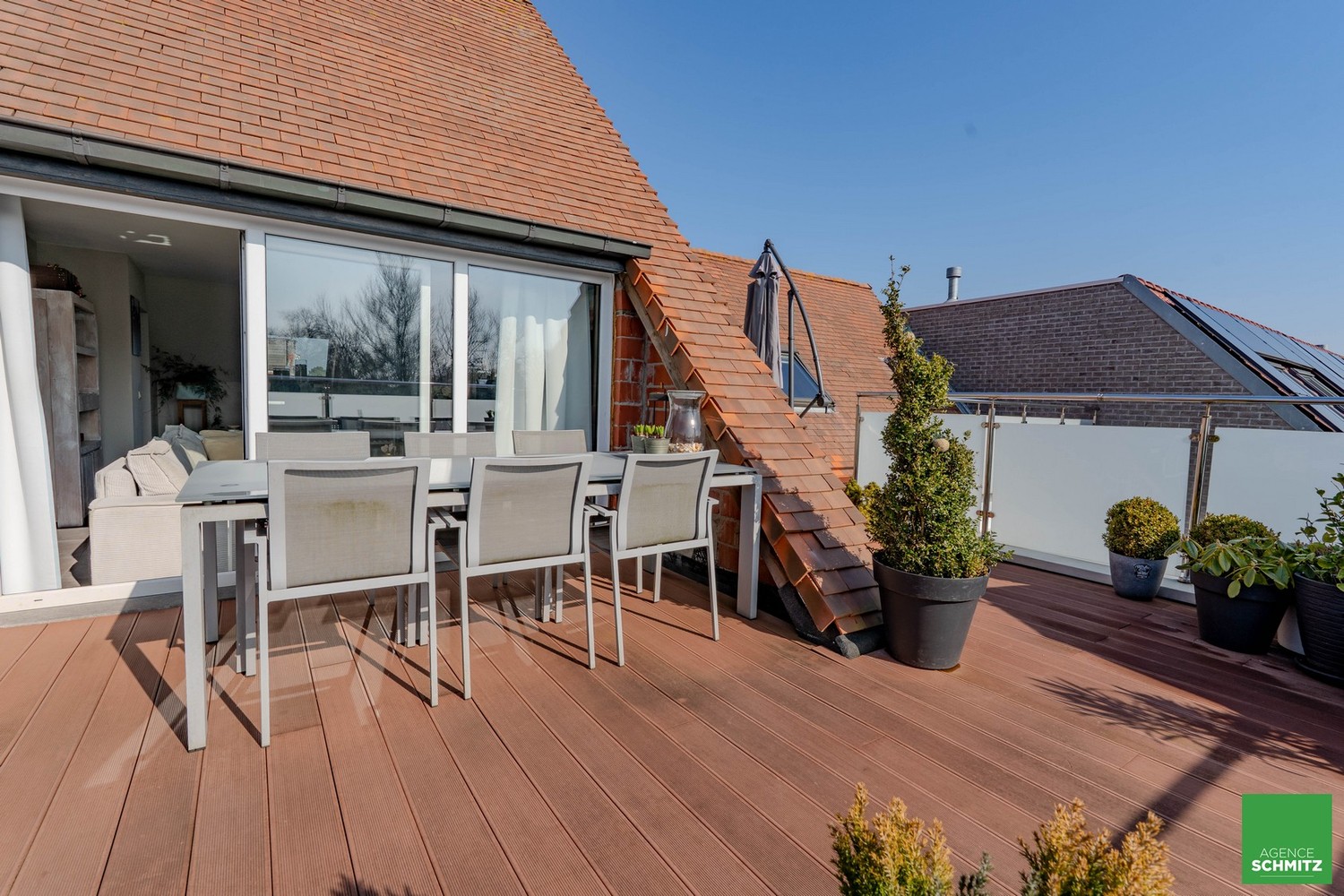 Schitterend penthouse appartement met 2 slaapkamers en groot zuidgericht terras aan de Groentenmarkt. - foto 1
