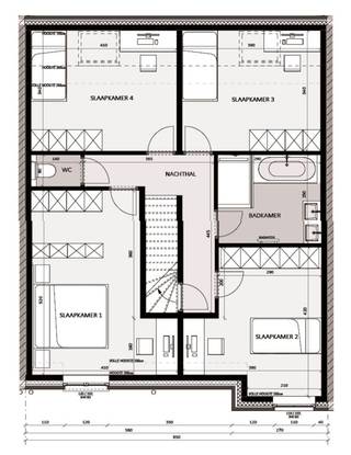 Deze charmante landelijke nieuwbouwwoning op een perceel van 255 m² beschikt over een open lichtrijke leefruimte, een kwalitatief ingerichte keuken en gastentoilet op het gelijkvloers. Er is een inpandige garage die meteen aansluit aan de keuken om op een praktische manier je boodschappen uit te laden. Op de eerste verdieping zijn er 4 volwaardige slaapkamers en een comfortabel uitgeruste ruime badkamer met dubbele wastafel, inloopdouche én bad, en nog een apart toilet. Met een vaste trap kom je op de zolderkamer die nog kan ingericht worden tot een extra slaapkamer of hobbyruimte.<br /><br />De materialen kan je na aankoop nog naar eigen smaak kiezen. Wij voeren vervolgens de werken uit zodat je zonder zorgen in een instapklare woning kan intrekken. In deze prijs zit ook een aangelegde tuin, afsluiting, terras, oprit en pad naar de voordeur. De woning is aangesloten op het warmtenet. Met een ventilatiesysteem, zonnepanelen en vloerverwarming geniet je verder van de nieuwste technieken voor een comfortabel toekomstgericht en duurzaam wonen. Als bewoner van dit futureproof woonproject kan je gebruik maken van de laadpalen en pakketbrievenbus van het e-mobipunt.<br /><br />Benieuwd naar een ervaring uit eerste hand? We laten graag de huidige bewoners aan het woord: <strong>https://blog.dumobil.be/nl/woonprojecten/blog/getuigenis-karaktervolle-projectwoning-voor-toekomstig-gezin</strong><br /><br />Deze prijs is exclusief notariskosten, aansluitkosten, verkooprecht en btw. Bekijk meteen transparant de vaste ALL-IN prijs voor het volledige plaatje: <strong>www.dumobil.be/nl/woonprojecten/projecten/hooglede-nieuwbouwwoningen / </strong>Stel vrijblijvend al je vragen aan onze bouwadviseur Sam Borrey: <strong>sam@dumobil.be</strong> | <strong>0483 210 133</strong>.