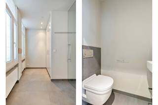 Dit huis werd in 2011 volledig en met oog voor detail gerenoveerd, waarbij gebruik werd gemaakt van kwalitatieve en duurzame materialen. De woning beschikt over drie slaapkamers en twee badkamers en is gelegen in de Moerstraat, in het hart van Brugge. Dankzij de praktische indeling is dit de ideale woning voor wie in de Brugse binnenstad wil wonen, maar nog niet wil kiezen voor een appartement.<br />Dankzij de gunstige ligging bevinden winkels, horecazaken, openbaar vervoer en scholen zich allemaal op wandelafstand, wat het dagelijkse leven bijzonder aangenaam en praktisch maakt.<br /><br />Indeling (176m²):<br /><br />Kelder: handige kelder voor extra bergruimte<br /><br />Gelijkvloers: <br />- Inkom met vestiairekast en aparte wc <br />- Leefruimte met gashaard <br />- Prachtig ingerichte open leefkeuken met falcon gasfornuis, ingebouwde machines (steamer, oven, koffiemachine, warmtelade..)<br />- Aansluitend stadskoer met zonneluifel<br /><br />Verdieping 1: <br />- Wasplaats met ingemaakte kasten, aansluiting wasmachine <br />- Bureau <br />- Slaapkamer 1 (master bedroom) met dressing en ensuite badkamer (ligbad, inloopdouche, dubbele lavabo) met aparte wc <br /><br />Verdieping 2: <br />- Slaapkamer 2 <br />- Slaapkamer 3 <br />- Badkamer met douche, wc en lavabo <br /><br />Interesse in deze woning? Aarzal dan niet om contact met ons op te nemen.<br /><br />Bestuursmaatregelen in het maatregelenregister: nee