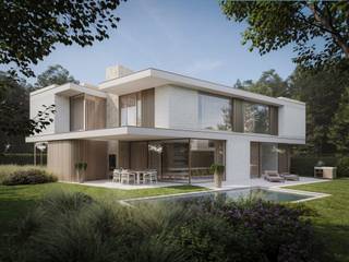 Interesse? Meer informatie op www.SWEVERS.be. - Alliance is een exclusieve hedendaagse villa waar moderne architectuur, hoogwaardige afwerking en optimaal wooncomfort samenkomen. Met een bewoonbare oppervlakte van 456,79 m², vier slaapkamers, een dubbele garage, een ruime kelder, domotica, klimaatregeling, een aangelegde tuin en zwembad biedt deze woning een uitzonderlijke woonbeleving. Gelegen in de prestigieuze Bloemenwijk van Bolderberg maakt Alliance deel uit van een exclusief villapark van slechts vier luxewoningen. De groene, rustige omgeving wordt perfect gecombineerd met een uitstekende bereikbaarheid, waardoor deze villa de ideale keuze is voor wie op zoek is naar exclusief wonen op een absolute toplocatie. Bel ons vandaag nog voor een persoonlijke rondleiding. Wij van Swevers Real Estate helpen je maar al te graag verder. tel. 011 255 155.